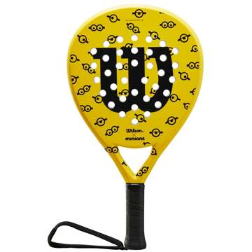 Wilson Minions Jr. Padel Eyes geel - one size