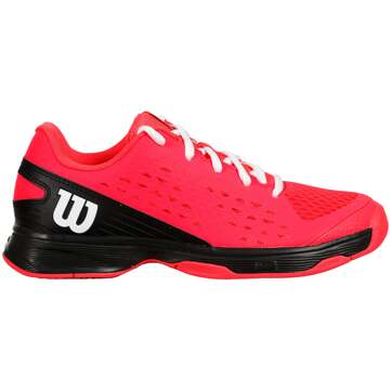 Wilson RUSH PRO AC Tennisschoenen Kinderen-Pink,Zwart roze - 32 2/3