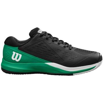 Wilson Rush Pro Ace Tennisschoenen Heren-Zwart,Groen - 46 2/3