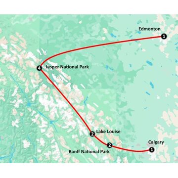 Winteravontuur in de Rockies (12 dagen)