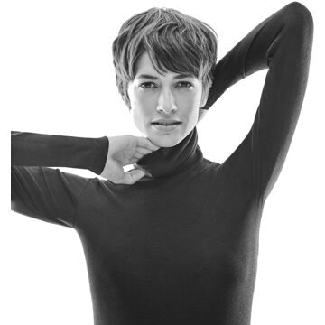 Woolensilk - Dames Coltrui - Zwart - S