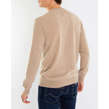 Woolrich Heren lambswool crewneck Beige - XL