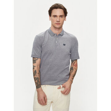 Wrangler Refined polo shirt navy Grijs - L