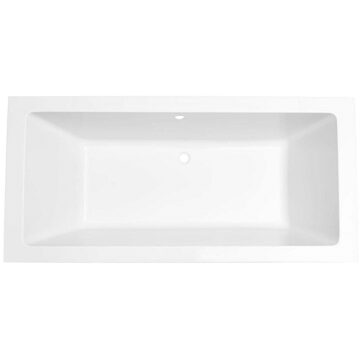 Xellanz Santino - Ligbad - 80x180x49 - Inbouw - Rechthoek - 1-2 Persoons Duobad - Acryl - Mat Wit