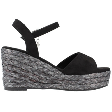 Xti Wedges Xti , Black , Dames - 39 Eu,37 EU