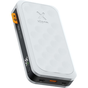 Xtorm Fuel Series 5 35W Powerbank 20.000 mAh - 2 x USB-C PD / 1 x USB-A - FS5 - GRS Materiaal - Airport Proof - Wit