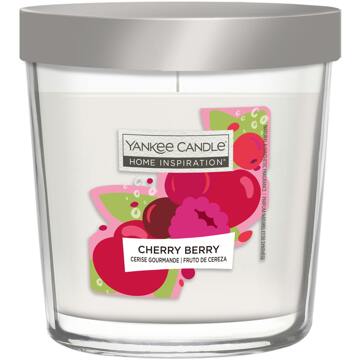 Yankee Candle Geurkaarsen Yankee Candle Home Inspiratie Cherry Berry Tumbler 200 g