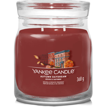 Yankee Candle Geurkaarsen Yankee Candle Kenmerkende Medium Kaarsen Herfstdagdroom 368 g
