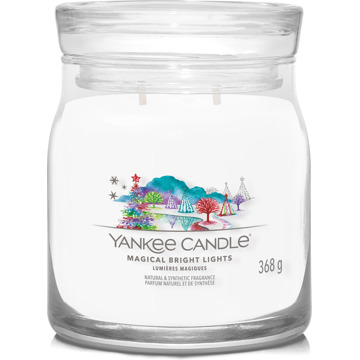 Yankee Candle Geurkaarsen Yankee Candle Kenmerkende Medium Kaarsen Magische Fel Licht 368 g
