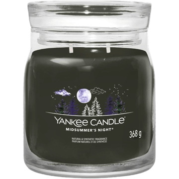 Yankee Candle Geurkaarsen Yankee Candle Signature Medium Jar Midsummers Night 368 g