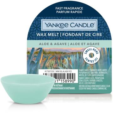 Yankee Candle Geurkaarsen Yankee Candle Wax Melt Aloe & Agave 22 g