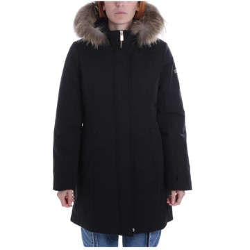 Yes Zee Dames Parka Jas met Verborgen Rits YES ZEE , Black , Dames - Xl,L