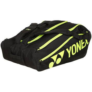 Yonex Club Line Racket Bag Tennistas 12 Stuks zwart - one size
