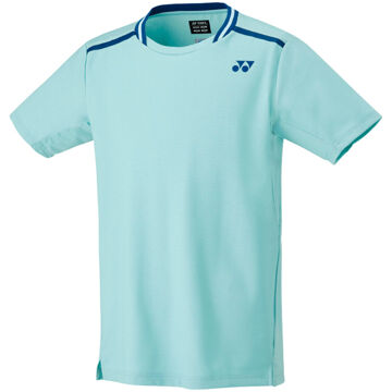 Yonex Crew Neck T-shirt Heren blauw - S