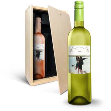 YourSurprise Wijnpakket met etiket - Oude Kaap - Wit en rosé