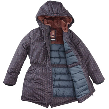 Z8 meisjes winterjas Blauw - 116-122