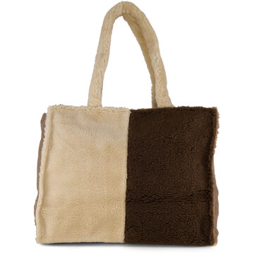 Zebra Shopper bruin Nylon - 1