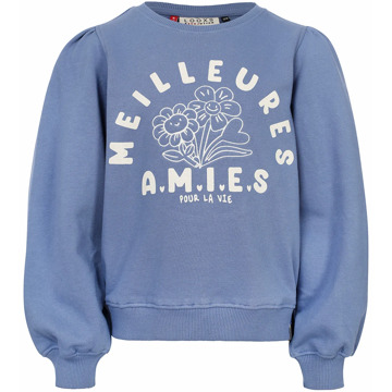 Zomer sweater meisjes - Blauw - 104