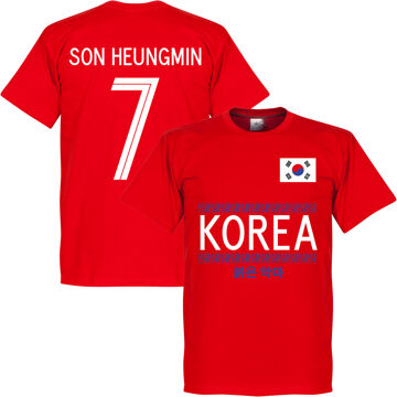 Zuid Korea Son 7 Team T-Shirt - XXXL