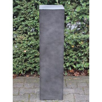 Zuil light cement antraciet 100x32x32 cm, betonlook sokkel