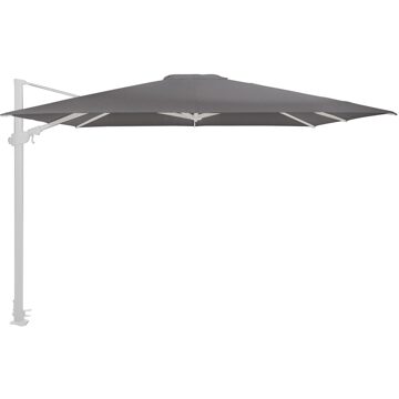 zweefparasol Siesta Premium 300 x 300 cm - charcoal