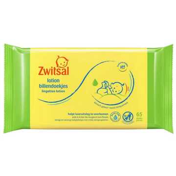 Zwitsal Baby Billendoekjes 65 Stuks Lotion